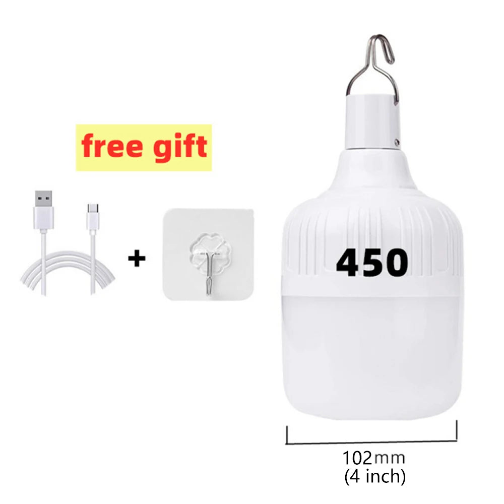 USB Rechargeable LED multifunctional Emergency Lights House Outdoor Portable Lanterns Emergency Lamp  Lantern BBQ Camping Light