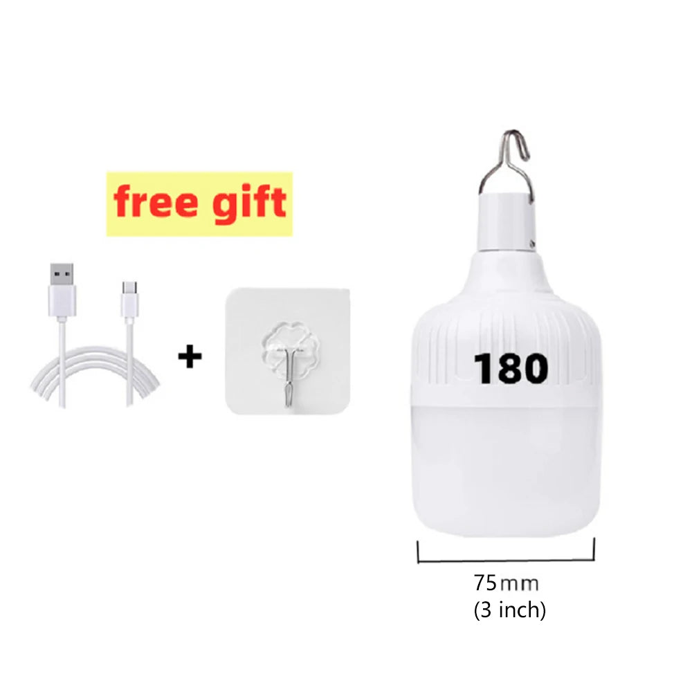 USB Rechargeable LED multifunctional Emergency Lights House Outdoor Portable Lanterns Emergency Lamp  Lantern BBQ Camping Light