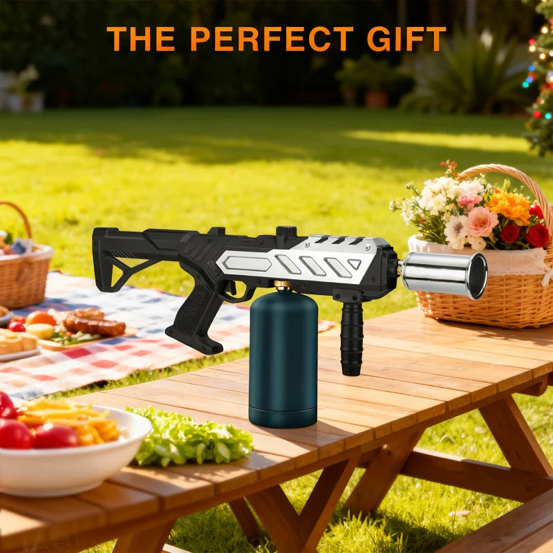 Outdoor Camping Torch High Power Igniter Multi-Function BBQ Fire Starter Portable Gas Torch Picnic Hiking