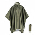 Waterproof Rain Poncho Hooded Sun Shelter For Outdoor Camping Hiking Fishing Cycling Climbing Rain Coat Travel Raincoat