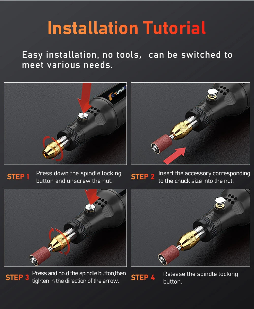 Mini Electric Drill USB Wireless Mini Handheld Drill Rotary Tool Woodworking Engraving Pen Dremel Tools for Jewelry Metal Glass