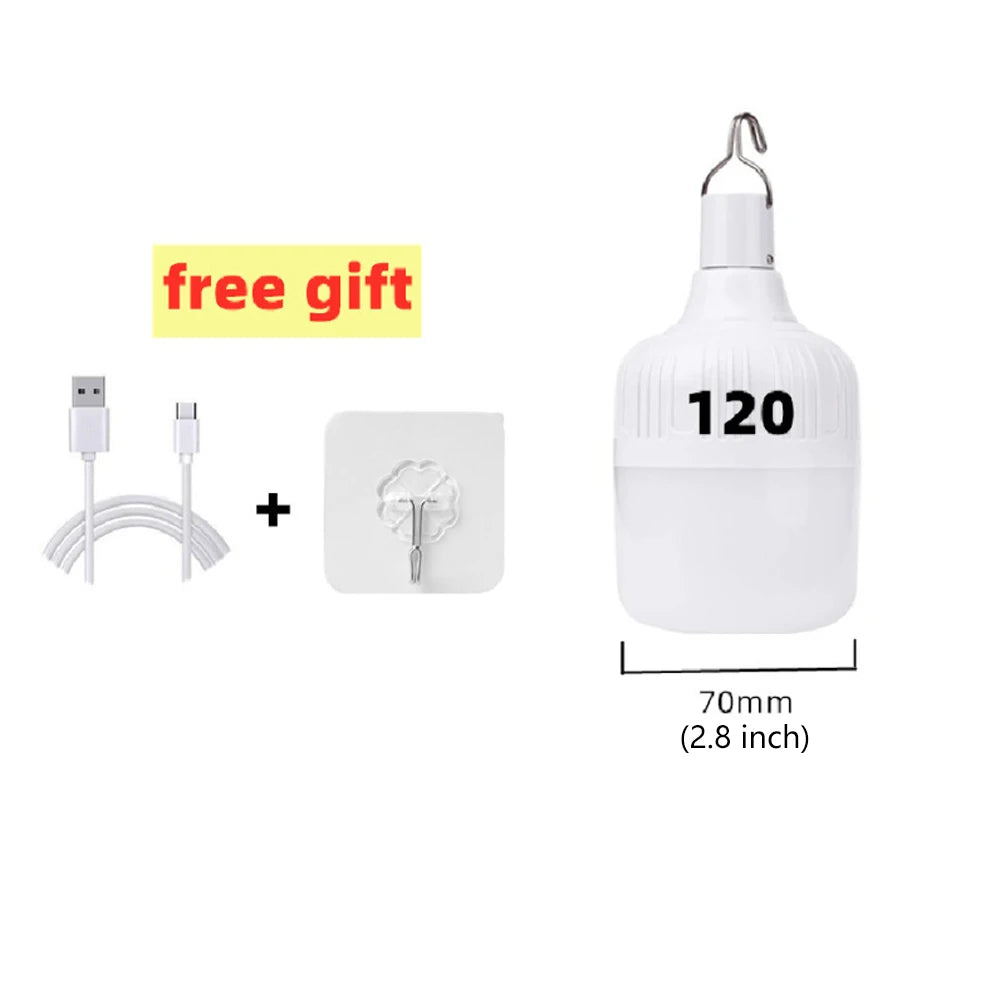 USB Rechargeable LED multifunctional Emergency Lights House Outdoor Portable Lanterns Emergency Lamp  Lantern BBQ Camping Light